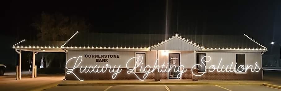 Cornerstone bank ne holiday lights